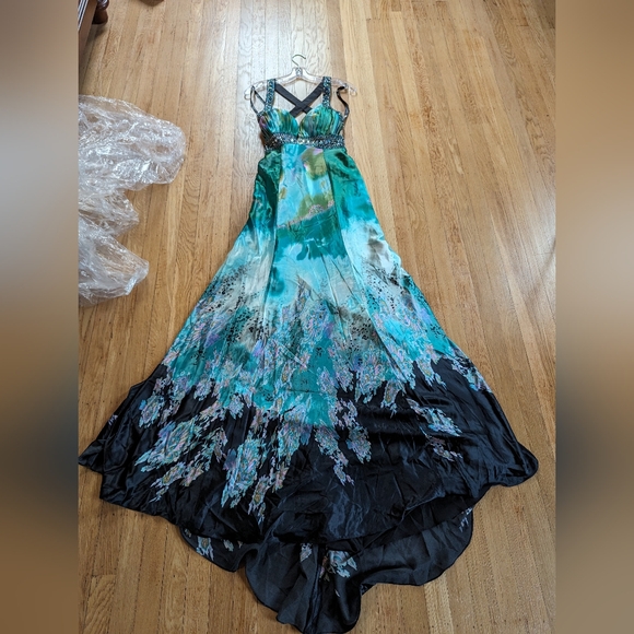 Vintage Tony Bowls Paris Gown -- Evening / Prom -- Size 0 - Picture 7 of 16